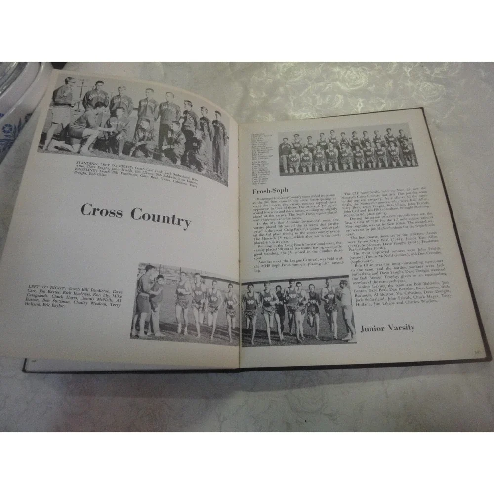 Vintage 1962‎ Morningside High School Inglewood California SCEPTRE Yearbook